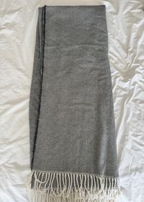 Linen Bundle 100% cotton herringbone throw