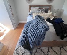 Large throw blanket