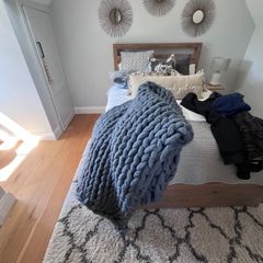 Large throw blanket