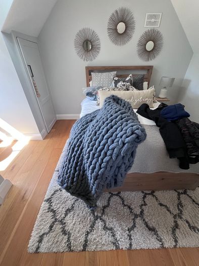 Large throw blanket
