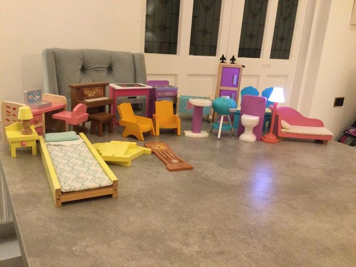 Barbie doll house furniture