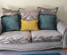3  & 2 seater grey suite.  Will Deliver Nth Dublin