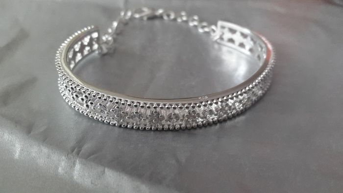 Sterling Silver Cuff Bangle