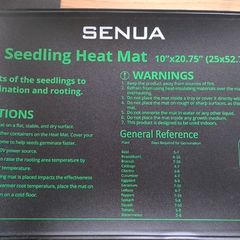 Seedling heat mat