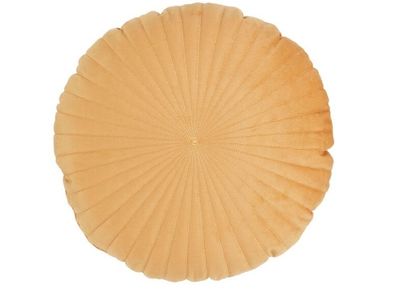 Velvet Cushion - Ochre