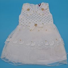 Gorgeous Embroidered Christening/Wedding Baby Girls Dress 3 Sizes