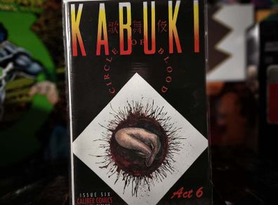 Kabuki: Circle Of Blood ! Issue #6 ! 1995 ! by Caliber Comics !
