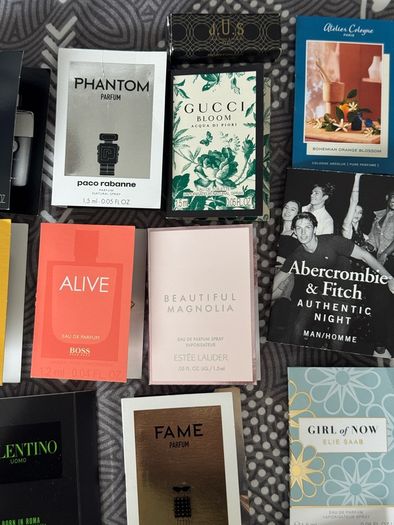 Luxury high ends perfume samples new