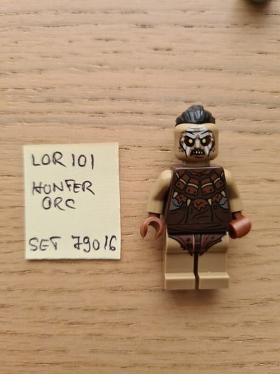 lego lor101 hunter orc with top knot set 79016