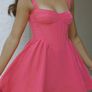 Occasion wear dress revolve Bardot mini corset bodice dress size medium Image 6