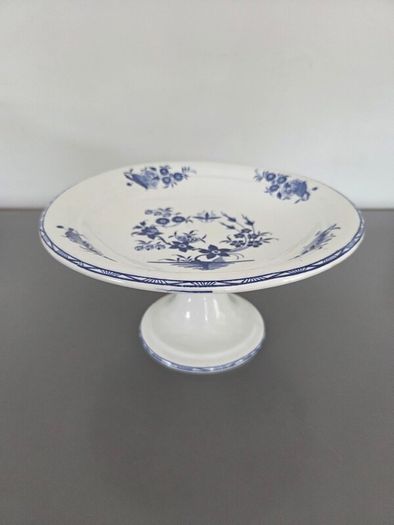 Cake Stand Boch La Louviere Grand Bouquet