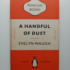 A Handful of Dust - Evelyn Waugh - Vintage Orange Penguin Paperback Book