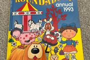 Vintage Magic Roundabout Annual 1993 Hardback Retro Nostalgia Dougal Florence