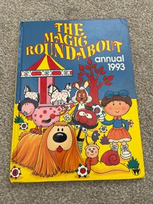 Vintage Magic Roundabout Annual 1993 Hardback Retro Nostalgia Dougal Florence