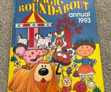 Vintage Magic Roundabout Annual 1993 Hardback Retro Nostalgia Dougal Florence