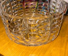 Vintage Waterford Bow tie design Crystal Bowl