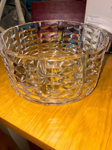 Vintage Waterford Bow tie design Crystal Bowl