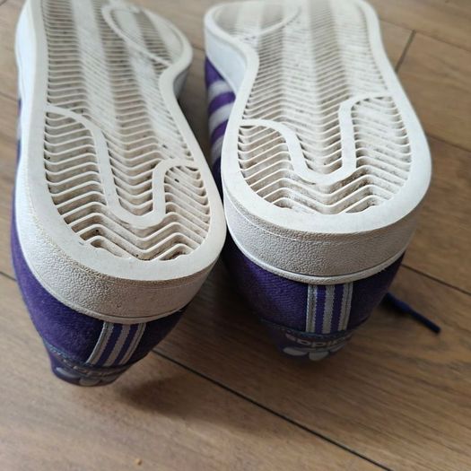 Men's Purple Adidas Runners Size 10 UK