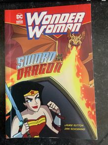 DC  Wonder Woman Sword of the Dragon Book