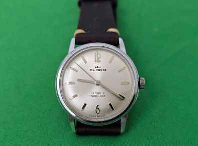 Vintage Swiss Watch Eloga Mechanical wind up 1960s