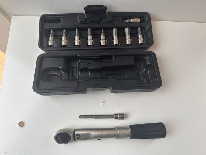 Torque wrench used once in mint condition