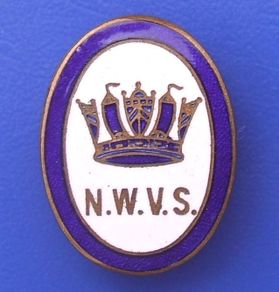 Naval Wives' Voluntary Service (Royal Navy) - a scarce NWVS volunteer's badge (1950s)