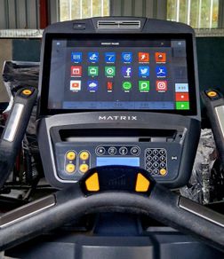 SALE matrix recumbent touchscreen bike