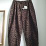 Allsaints Leopard Print Barrel Leg Jeans Size Uk 16 Image 5