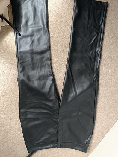 leather thouser