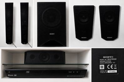 Sony Blu-ray Home Cinema System (Home Theatre) - Complete Set