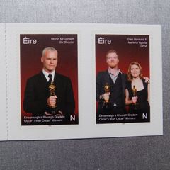 Irish Oscar Winners.2020.Irish Stamp Booklet.4 x N values.Self-Adhsive stamps.MNH.