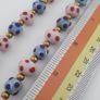 Antique Venetian Style Eyes Glass Beads Necklace Image 4