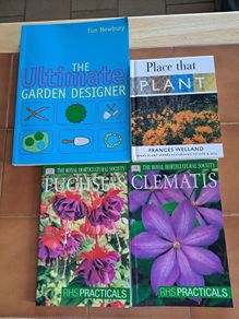 Four gardening books