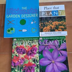 Four gardening books