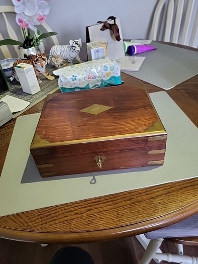 vintage rosewood box