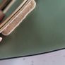 KOUAIDI moss green leather pointed flats with ankle strap - Sz 41 (Fit7UK) - Bnwot Image 2