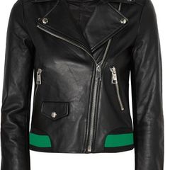 Leather jacket Maje
