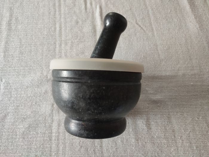 Granite pestle and mortar