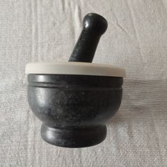 Granite pestle and mortar