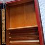 RARE Vintage Don Quixote Embossed Leather Cigar & Cigarette Humidor Box - Book Style Image 4