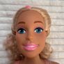Barbie Deluxe Blonde Hair Styling Head Doll 2013 Mattel Just PLay approx. 30 cm. Used Please see photos Image 4