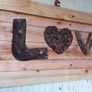 Rustic Love Driftwood Wall Woodart Image 8