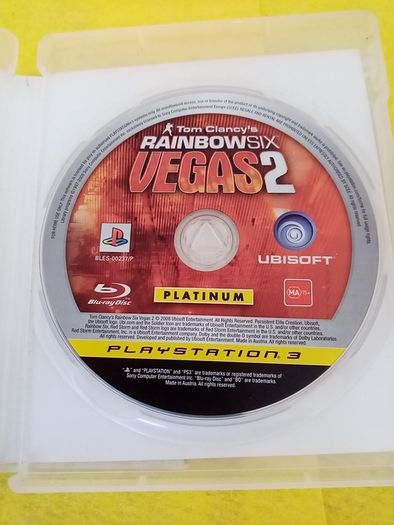 Rainbow Six Vegas 2 Tom Clancy s PlayStation 3 Ps3 Games Original