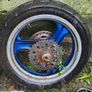 rs125 front forks and wheels Image 3
