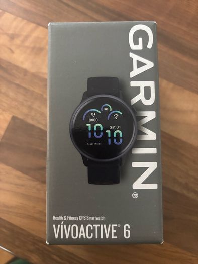 GARMIN vivoactive 6 Smart Watch - Slate & Black