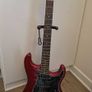 Bundle Like New: Fender Squier HSS, Epiphone Amp, Cover, Stand and Cover Image 2