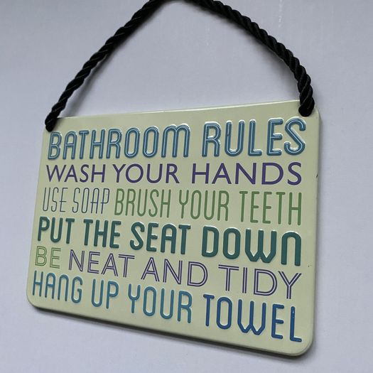 Hang Ups - Bathroom/ Kitchen Rules, Kiss Laugh Dream