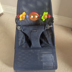 BabyBjorn Bliss Bouncer and BabyBjorn Happy Eyes Bouncer Toy