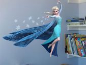 Queen Elsa Frozen Wall Sticker