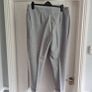 Carolyn Donnelly bnwt grey slim crop trousers size 16 Image 3